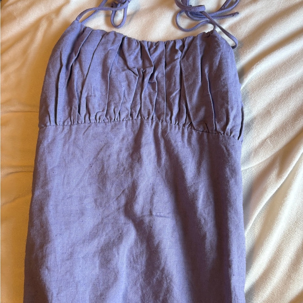 H&M Purple Mini Dress